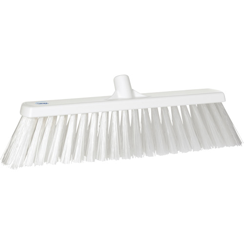 T&ecirc;te de balai-brosse pour grandes particules, 2-1/2", Polyester, Blanc Les Distributions ICE