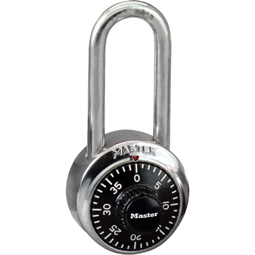 Cadenas &agrave; combinaison, Argent, Acier tremp&eacute;, Largeur de 1-7/8" Les Distributions ICE