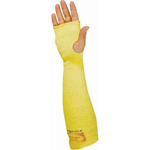 Sleeves, Kevlar&reg;, 18", ANSI/ISEA 105 Level 3, Yellow Les Distributions ICE