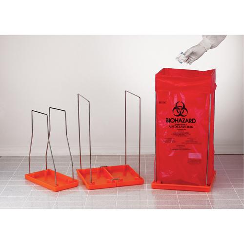 Clavies&reg; Bag Holders, Bio-Hazard, 14" L x 14" W Les Distributions ICE