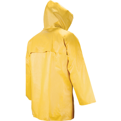 Manteau imperm&eacute;able Neo-slick r&eacute;sistant aux produits chimiques & &agrave; l'acide, 4T-Grand, Jaune, N&eacute;opr&egrave;ne Les Distributions ICE