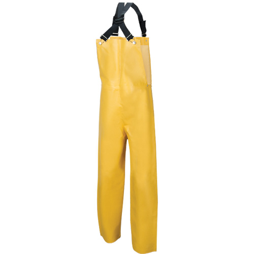 Neo-Slick Chemical & Acid Resistant Rain Pants, Large, Neoprene, Yellow Les Distributions ICE
