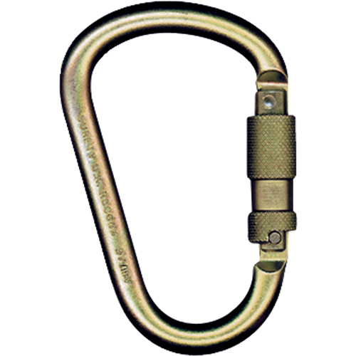 Carabiners, Steel, 5000 lbs Capacity Les Distributions ICE