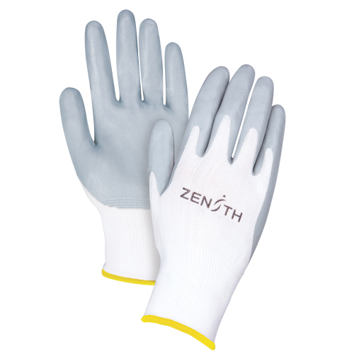 Lightweight Breathable Coated Gloves, 11/2X-Large, Foam Nitrile Coating, 13 Gauge, Polyester Shell Les Distributions ICE