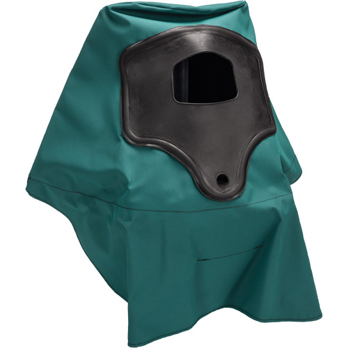 Cagoule &agrave; longueur d'&eacute;paule Abrasi-Blast, Universel, Coiffe souple, Bavette Simple Les Distributions ICE
