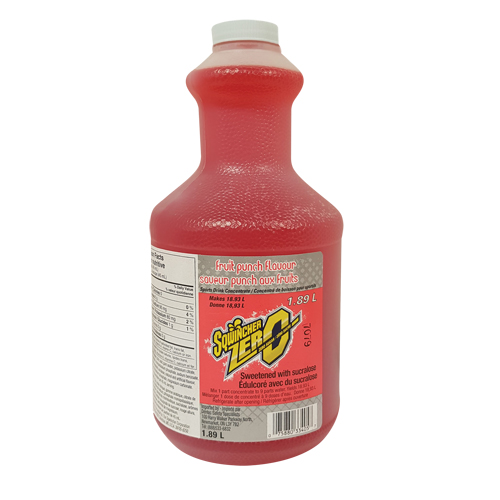 Sqwincher&reg; Boisson de r&eacute;hydratation ZERO, Concentr&eacute;, Punch aux fruits Les Distributions ICE