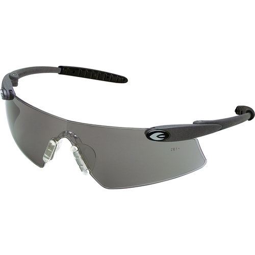 Desperado&reg; Safety Glasses, Grey/Smoke Lens, Anti-Scratch, ANSI Z87+/Meets/Exceeds CSA Z94.3 Les Distributions ICE