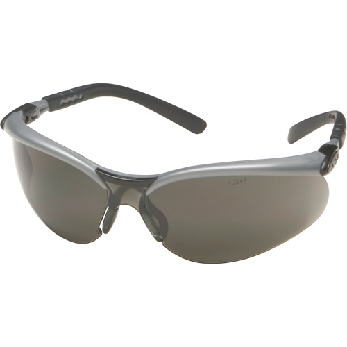 Lunettes de s&eacute;curit&eacute; Bx, Lentille Grise/fum&eacute;e, Antibu&eacute;e, R&eacute;pond ou surpasse la norme CSA Z94.3 Les Distributions ICE