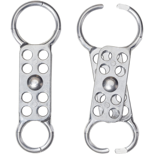 Safety Lockout Hasps, Silver Les Distributions ICE