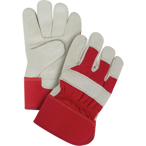Gants d'ajusteur doubl&eacute;s pour l'hiver &agrave; chaleur sup&eacute;rieure, T-Grand, Paume en Cuir fleur de porc, Doublure en Thinsulate Les Distributions ICE