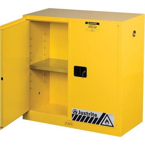 Armoires Sure-Grip EX pour produits inflammables, 30 gal., 2 Porte(s), 43" La x 44" h x 18" p Les Distributions ICE