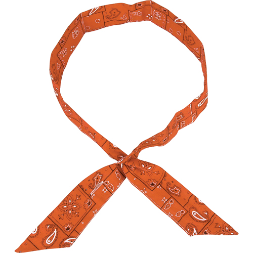 Bandeaux de refroidissement Cool Off ALLEGRO INDUSTRIES, Orange haute visibilit&eacute; Les Distributions ICE