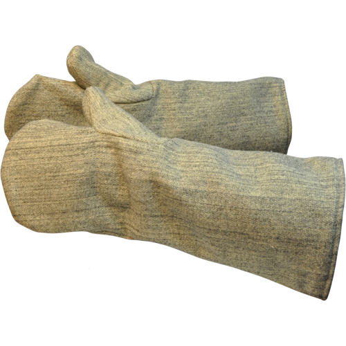 Carbo-King Heat Protective Mitts, Aramid, Large, Protects Up To 2100° F (1149° C) Les Distributions ICE