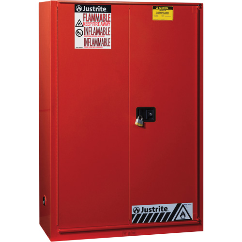 Armoire de s&eacute;curit&eacute; pour la peinture et les encres combustibles EX Sure-Grip, 60 gal., 5 tablettes Les Distributions ICE