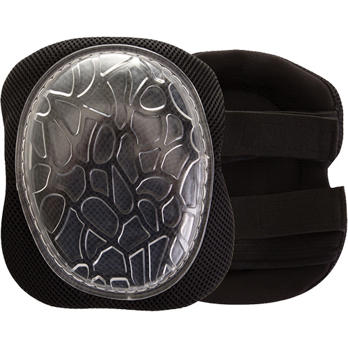 Comfort Knee Pads, Hook and Loop Style, Plastic Caps, Gel Pads Les Distributions ICE
