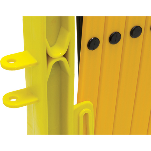Barri&egrave;re Xpandit, 36" h x 11,5' lo, Noir/Jaune Les Distributions ICE