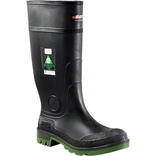 Bottes industrielles tout temps Enduro, Caoutchouc, Embout Acier, Pointure 8, Semelle R&eacute;sistant aux perforations Les Distributions ICE