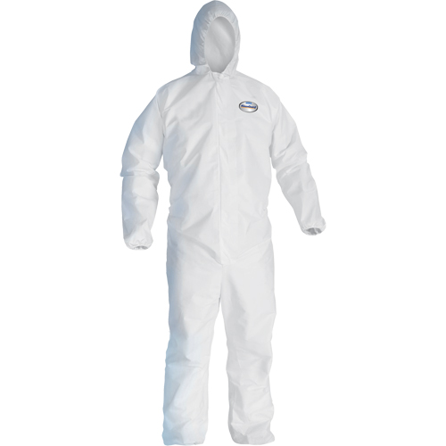 Combinaisons Kleenguard A40, Moyen, Blanc, Microporeux Les Distributions ICE
