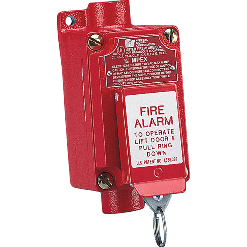 AVERTISSEUR D'INCENDIE ANTID&eacute;FLAGRANT (MPEX)-OP&eacute;RATION EN DEUX &eacute;TAPES QUI EMP&ecirc;CHE L'ACTIVATION ACCIDENTELLE Les Distributions ICE