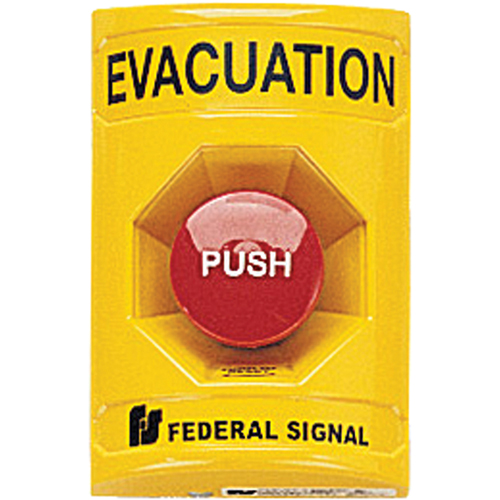 Poste &agrave; bouton-pression - POUR ACTIVATION ANTIVANDALISME DE DISPOSITIFS D'URGENCE Les Distributions ICE