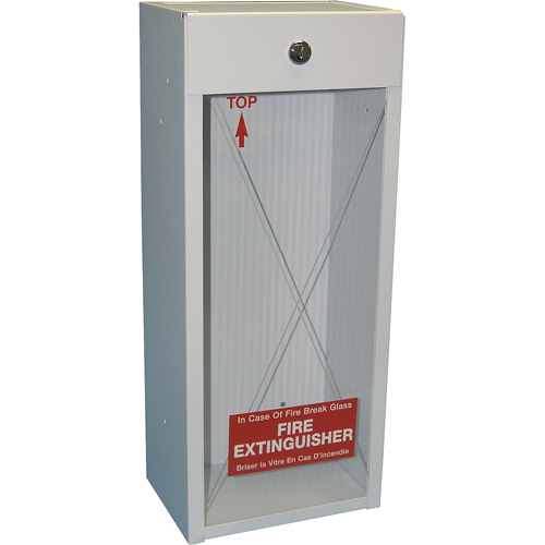 Armoires pour extincteurs mont&eacute;es sur surface, 8,5" la x 20,5" h x 6" p Les Distributions ICE
