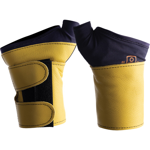 Wrist Supports, Leather/Lycra&reg;/Nylon, Left Hand, Small Les Distributions ICE