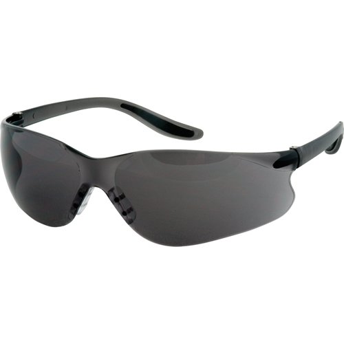 Z500 Series Safety Glasses, Grey/Smoke Lens, Anti-Scratch, ANSI Z87+/Meets/Exceeds CSA Z94.3 Les Distributions ICE