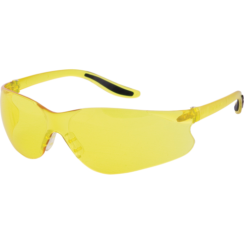 Z500 Series Safety Glasses, Amber Lens, Anti-Scratch, ANSI Z87+/Meets/Exceeds CSA Z94.3 Les Distributions ICE