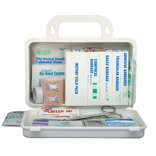 Trousses de luxe &agrave; la r&eacute;glementation de premiers soins, WSIB Ontario Les Distributions ICE