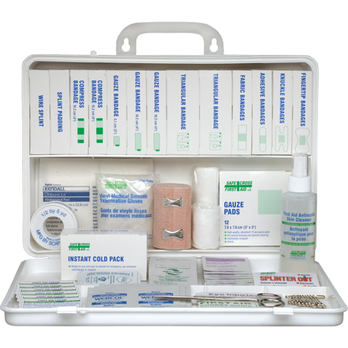 Trousses de luxe &agrave; la r&eacute;glementation de premiers soins, WSIB Ontario Les Distributions ICE