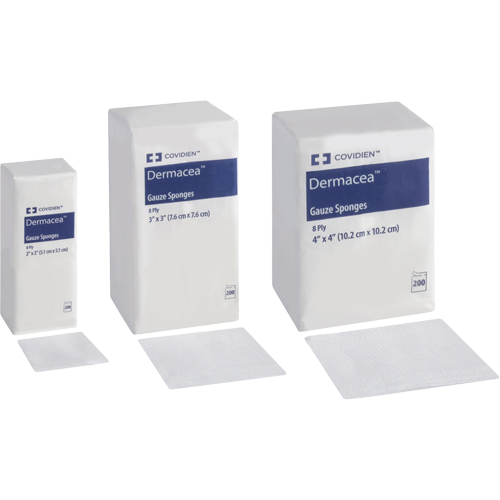 Gauze Sponges, Pad, 2" L x 2" W, Medical Device Class 1 Les Distributions ICE