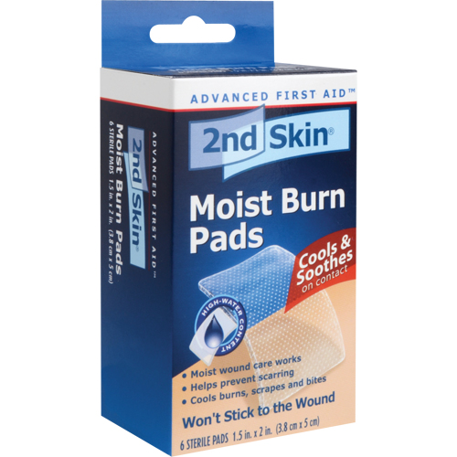 2nd Skin&reg; Moist Burn Pads, 1-1/2" x 2", Class 2 Les Distributions ICE