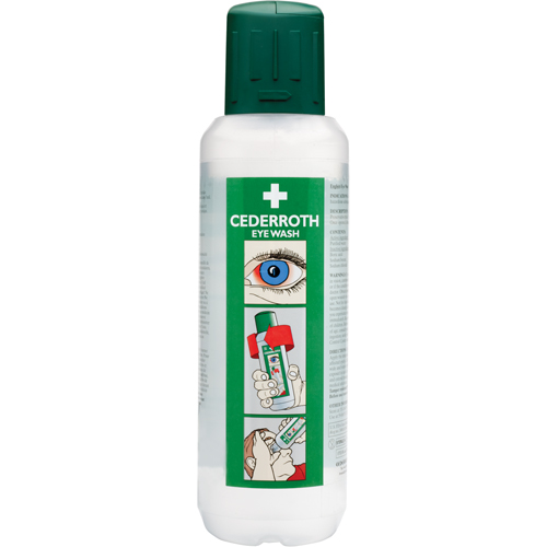 Cederroth Eyewash Solution, Full Bottle, 500 ml Les Distributions ICE