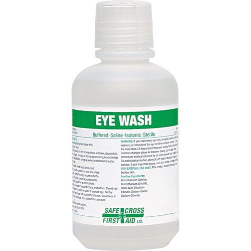 Eyewash Solution, Full Bottle, 500 ml Les Distributions ICE