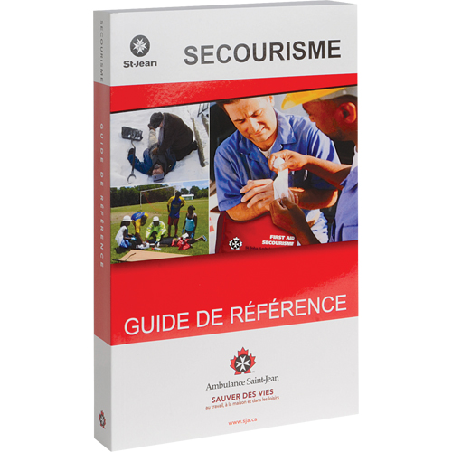 Guides de premier soins de l'ambulance Saint-Jean Les Distributions ICE