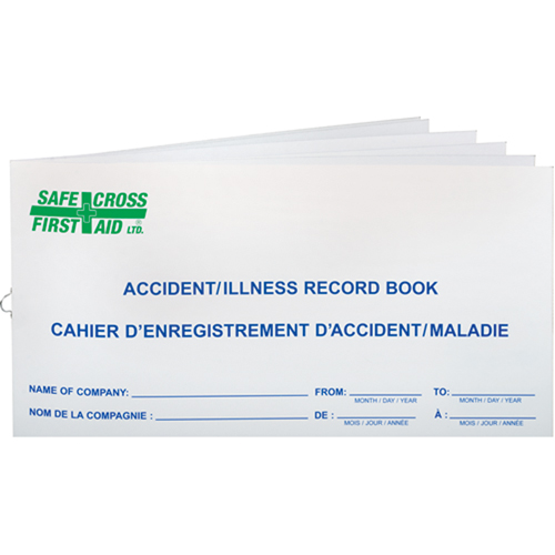 Accident Record Books Les Distributions ICE