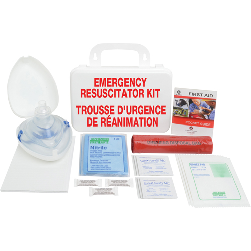 Trousses de r&eacute;animation d'urgence Les Distributions ICE