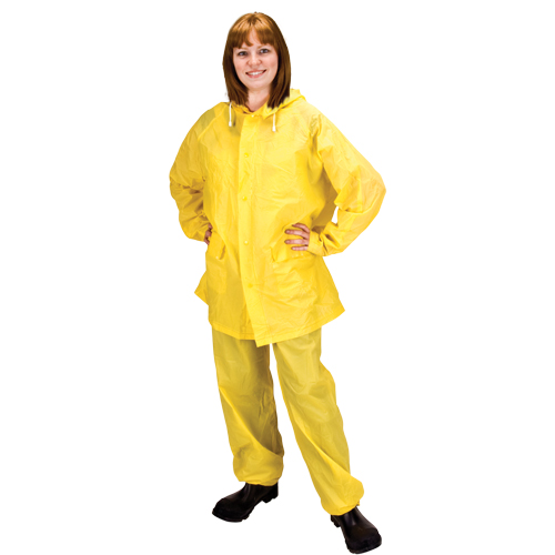 RZ300 Rain Suit, PVC, 2X-Large, Yellow Les Distributions ICE