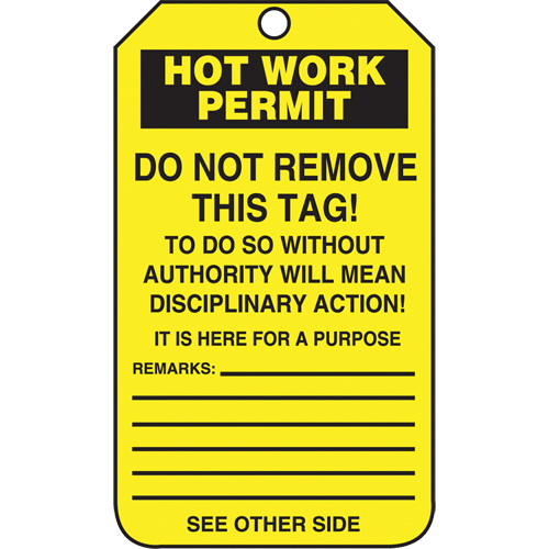 Inspection Tags, Cardstock, 3-1/8" W x 5-7/8" H, English Les Distributions ICE
