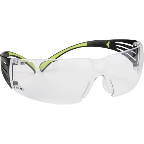 Lunettes de s&eacute;curit&eacute; SecureFit s&eacute;rie 400, Lentille Transparent, Antibu&eacute;e/Anti-&eacute;gratignures, ANSI Z87+/R&eacute;pond ou surpasse la norme CSA Z94.3 Les Distributions ICE