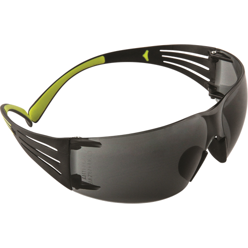 Securefit 400 Series Safety Glasses, Grey/Smoke Lens, Anti-Fog/Anti-Scratch, ANSI Z87+/Meets/Exceeds CSA Z94.3 Les Distributions ICE