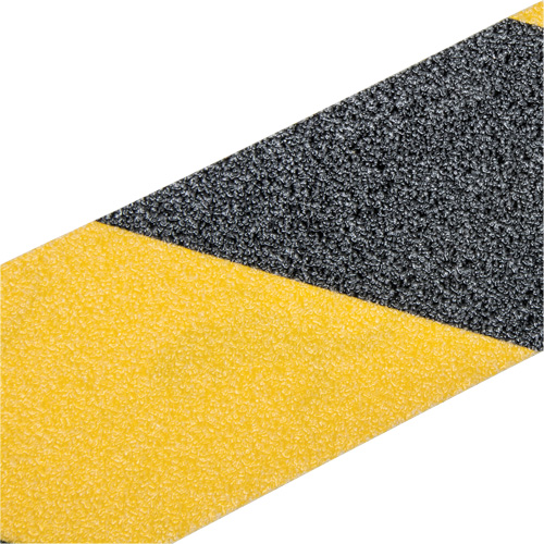 Premium Anti-Skid Tape, 2" x 60', Black & Yellow Les Distributions ICE