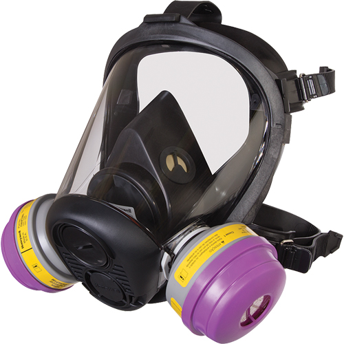 Respirateur &agrave; masque complet de s&eacute;rie RU6500 de North, Silicone, Moyen Les Distributions ICE