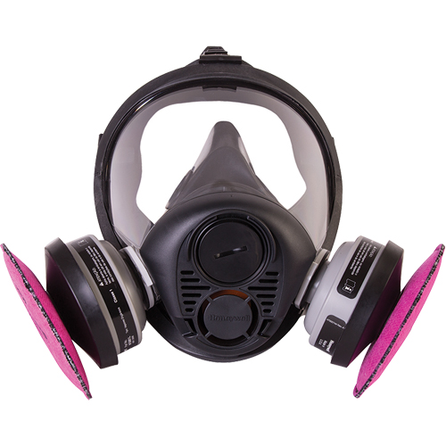 Respirateur &agrave; masque complet de s&eacute;rie RU6500 de North, Silicone, Moyen Les Distributions ICE