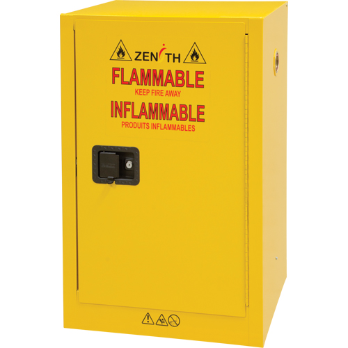 Armoire pour produits inflammables, 12 gal., 1 Porte(s), 23" La x 35" h x 18" p Les Distributions ICE