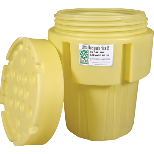 Ultra-Overpacks&reg; Drum, 65 gal., Stationary Les Distributions ICE