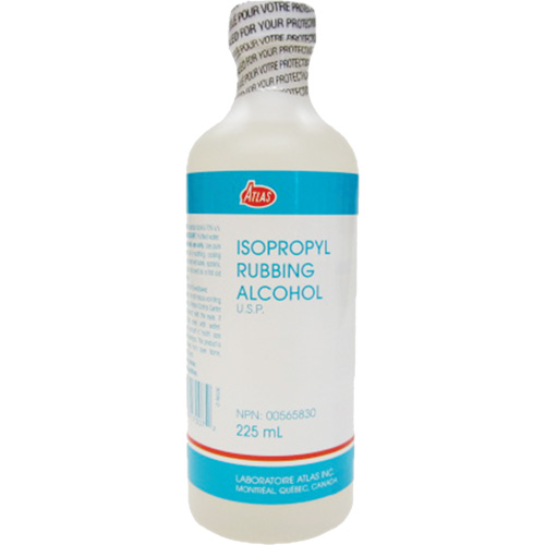 Isopropyl Rubbing Alcohol, Liquid, Antiseptic Les Distributions ICE