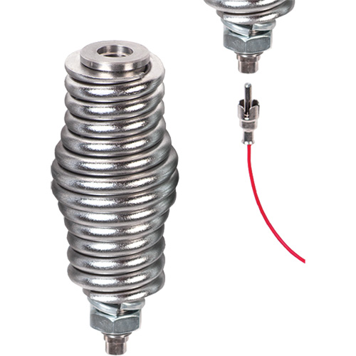 Safety Whip&reg; Flagstaff Mounting Base, Spring Mount Les Distributions ICE
