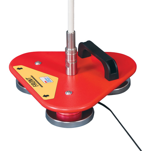 Safety Whip&reg; Flagstaff Mounting Base, Magnet Mount Les Distributions ICE