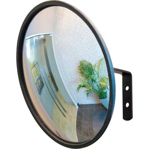 Miroir convexe avec support, Int&eacute;rieur/Ext&eacute;rieur, Diam&egrave;tre 12" Les Distributions ICE